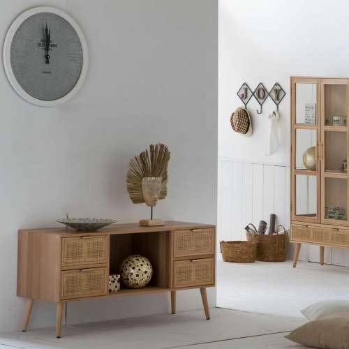 Pomoćni namještaj Alexandra House Living Prirodno Drvo MDF 42 x 60 x 120 cm Cijena