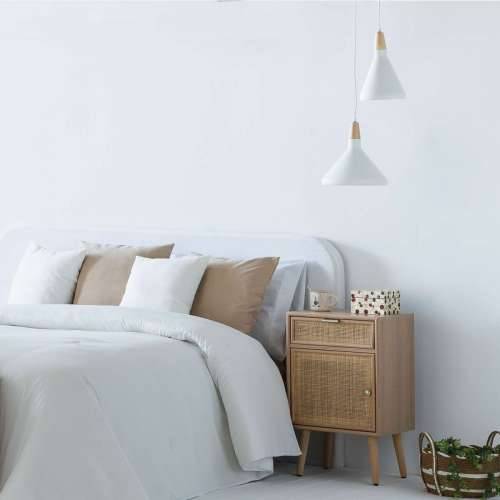 Noćni ormarić Alexandra House Living Prirodno Cijena
