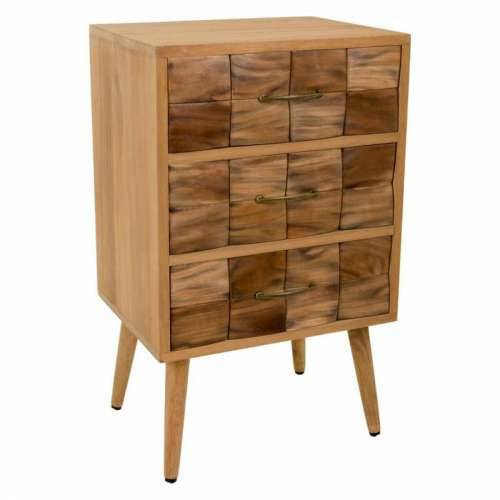 Ormarić s ladicama Alexandra House Living Prirodno Paulovnija 75 x 38 x 45 cm Cijena