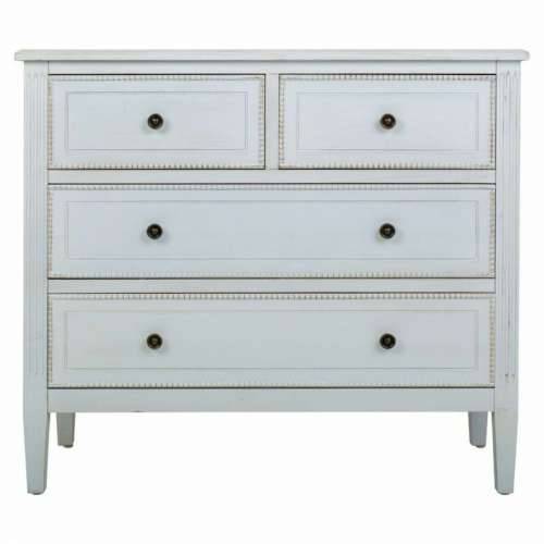 Komoda Alexandra House Living Bijela Jelovina Drvo MDF 36 x 75 x 85 cm Cijena