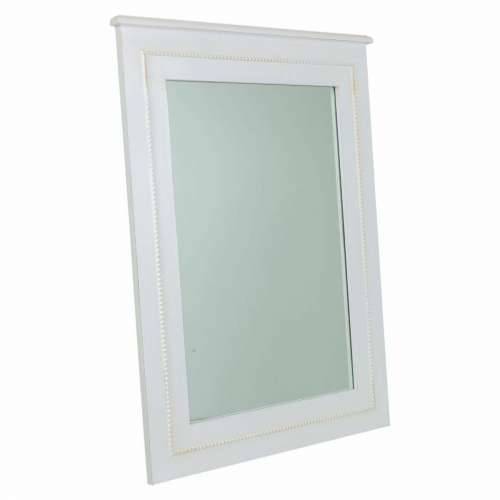 Zidno ogledalo Alexandra House Living Bijela 3 x 90 x 70 cm Pravokutno Cijena
