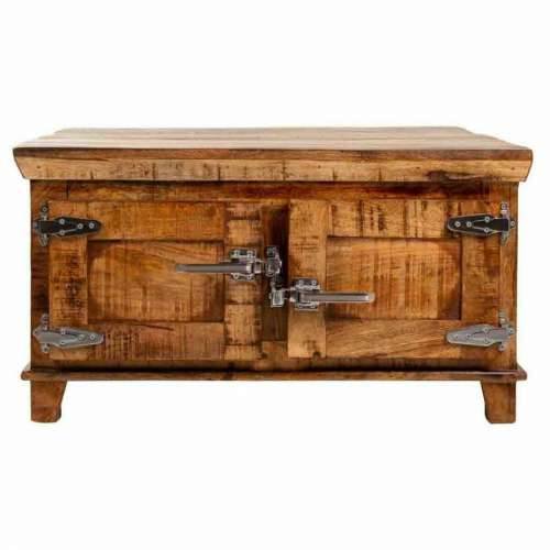 Stolić za dnevni boravak Alexandra House Living Smeđa Drvo 85 x 45 x 85 cm Cijena