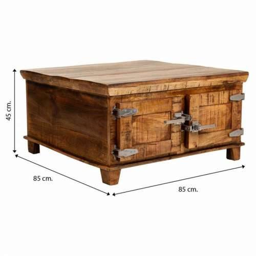 Stolić za dnevni boravak Alexandra House Living Smeđa Drvo 85 x 45 x 85 cm Cijena