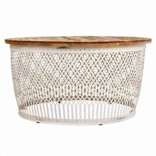Stolić za dnevni boravak Alexandra House Living Drvo Željezo 91 x 48 x 91 cm Cijena