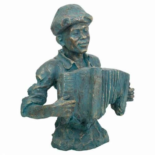 Ukrasna figura Alexandra House Living magnezij Glazbenik 30 x 62 x 51 cm Cijena