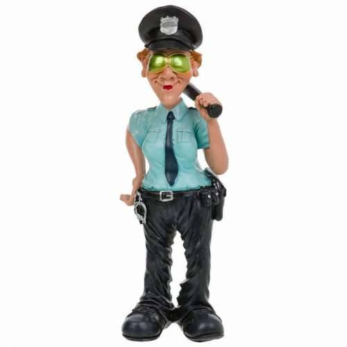Ukrasna figura Alexandra House Living Polirezin Policija 9 x 25 x 10 cm Cijena