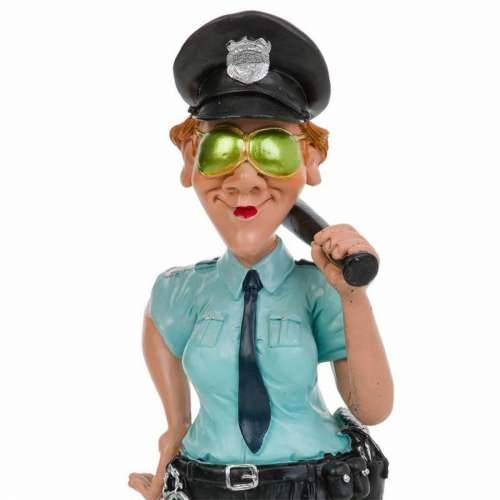 Ukrasna figura Alexandra House Living Polirezin Policija 9 x 25 x 10 cm Cijena
