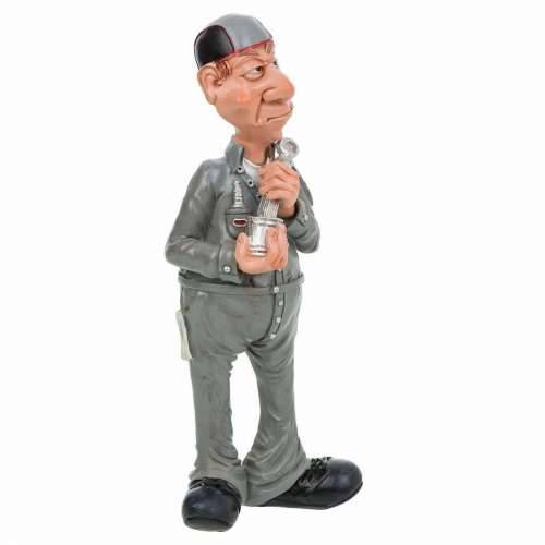 Ukrasna figura Alexandra House Living Polirezin Mehaničar 8 x 25 x 10 cm Cijena