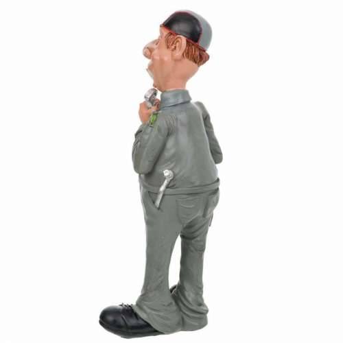 Ukrasna figura Alexandra House Living Polirezin Mehaničar 8 x 25 x 10 cm Cijena