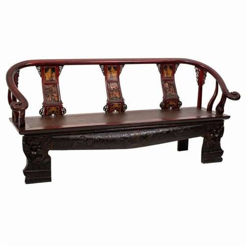 Klupa Alexandra House Living Ratan Brijestovina 64 x 95 x 210 cm Cijena
