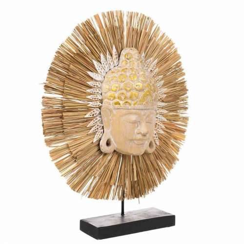 Ukrasna figura Alexandra House Living Drvo Školjka Morske alge Maska 50 x 12 x 44 cm Cijena