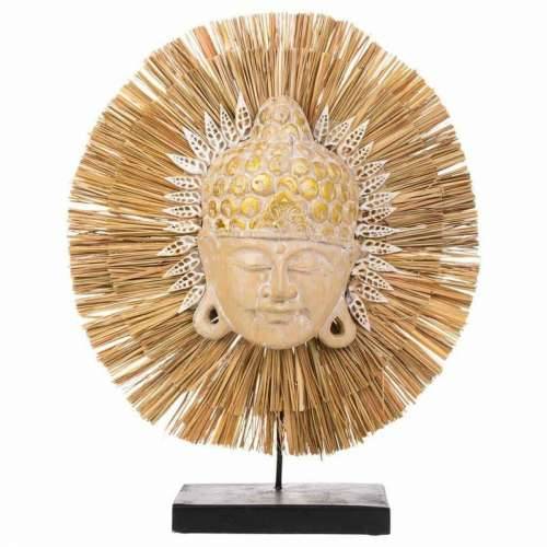 Ukrasna figura Alexandra House Living Drvo Školjka Morske alge Maska 50 x 12 x 44 cm Cijena
