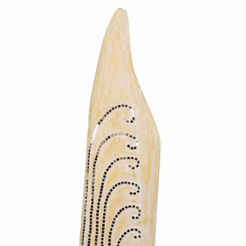 Ukrasna figura Alexandra House Living Plava Bijela Drvo Staklo Riba 148 x 10 x 23 cm Cijena