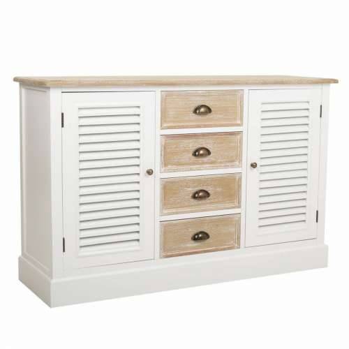 Ormarić za hodnik Alexandra House Living Bijela Paulovnija Drvo MDF 40 x 80 x 124 cm Cijena