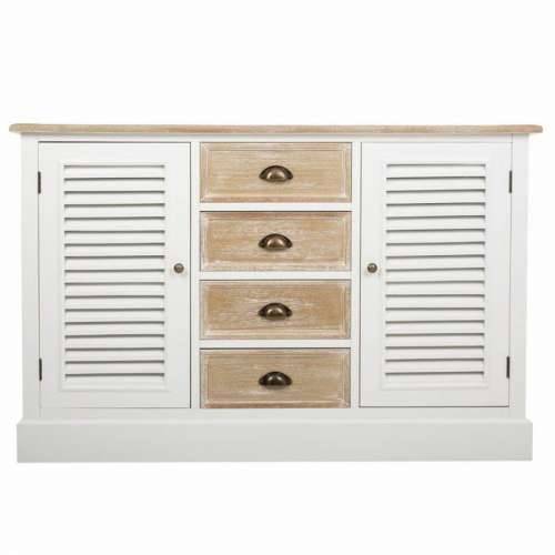 Ormarić za hodnik Alexandra House Living Bijela Paulovnija Drvo MDF 40 x 80 x 124 cm Cijena