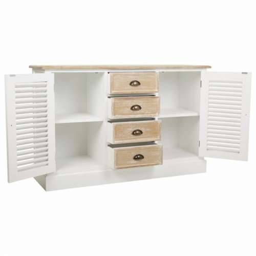 Ormarić za hodnik Alexandra House Living Bijela Paulovnija Drvo MDF 40 x 80 x 124 cm Cijena