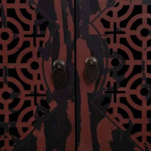 Ormarić Alexandra House Living Crvena Jelovina Drvo MDF 40 x 140 x 60 cm Cijena