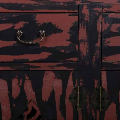 Ormarić za hodnik Alexandra House Living Crvena Jelovina Drvo MDF 36 x 106 x 136 cm Cijena