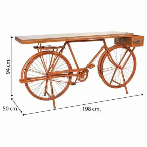 Hodnik Alexandra House Living Bike Bakar 50 x 94 x 198 cm Cijena