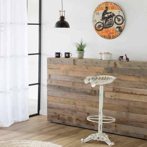 Tabure Alexandra House Living Bijela Željezo 34 x 80 x 44 cm Cijena