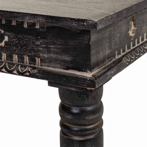 Pomoćni stolić Alexandra House Living Crna Drvo Manga 61 x 46 x 119 cm Cijena