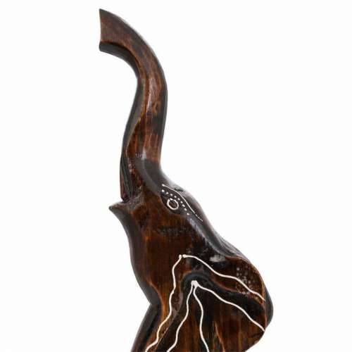 Ukrasna figura Alexandra House Living Svijetlo smeđi Drvo Slon 6 x 50 x 14 cm Cijena