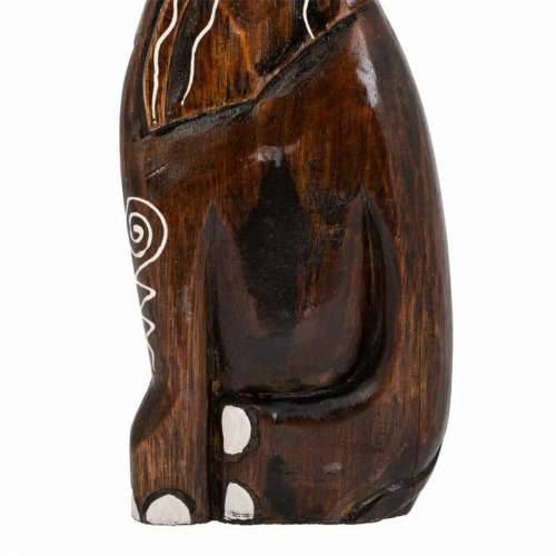 Ukrasna figura Alexandra House Living Svijetlo smeđi Drvo Slon 6 x 50 x 14 cm Cijena