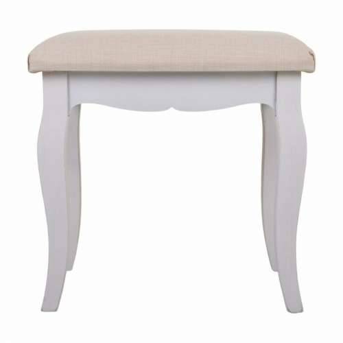 Stolac Alexandra House Living Bijela Smeđa borovina Drvo MDF 31 x 41 x 42 cm Cijena