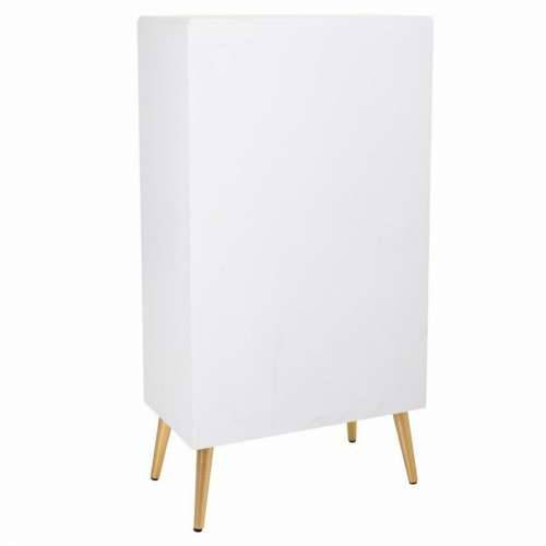 Ormarić Alexandra House Living Bijela zlatan Drvo MDF 36 x 118 x 62 cm Cijena