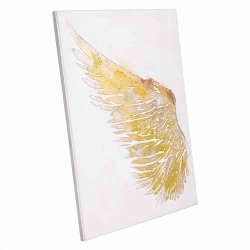Slika Alexandra House Living Platno Jelovina 60 x 1 x 40 cm Cijena