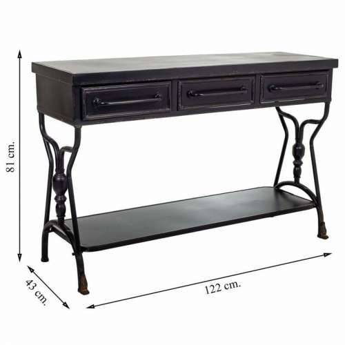 Hodnik Alexandra House Living Crna 43 x 81 x 122 cm Cijena