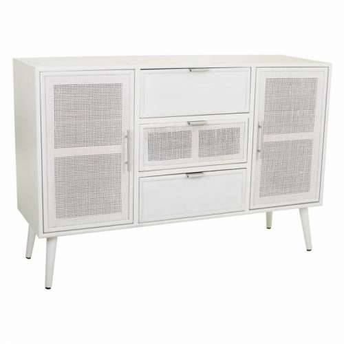 Ormarić za hodnik Alexandra House Living Bijela Srebrna Bambus Drvo MDF 40 x 81 x 120 cm Cijena