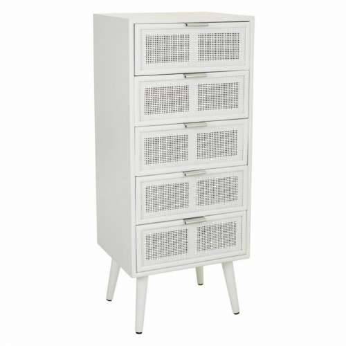 Ormarić s ladicama Alexandra House Living Bijela Bambus Drvo MDF 36 x 100 x 42 cm Cijena
