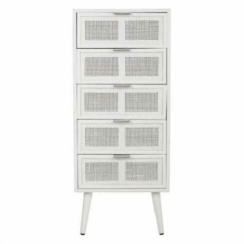Ormarić s ladicama Alexandra House Living Bijela Bambus Drvo MDF 36 x 100 x 42 cm Cijena