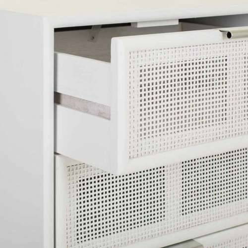 Ormarić s ladicama Alexandra House Living Bijela Bambus Drvo MDF 36 x 100 x 42 cm Cijena