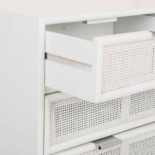 Komoda Alexandra House Living Bijela Bambus Drvo MDF 39 x 81 x 80 cm Cijena