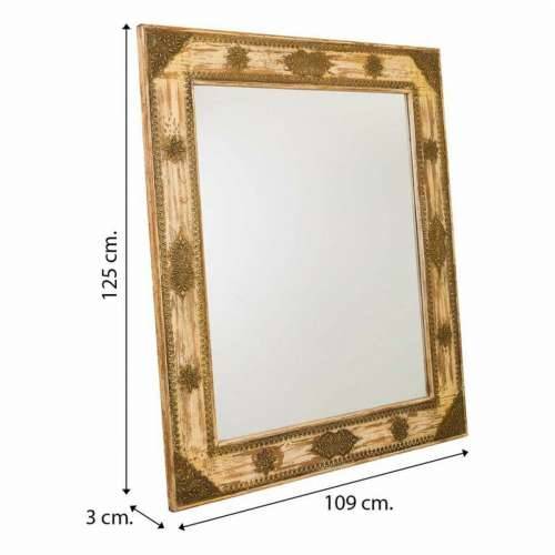 Zidno ogledalo Alexandra House Living 3 x 125 x 109 cm Kvadratno Cijena