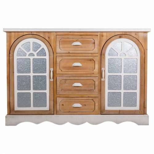 Ormarić za hodnik Alexandra House Living Željezo Jelovina Drvo MDF 35 x 93 x 140 cm Cijena