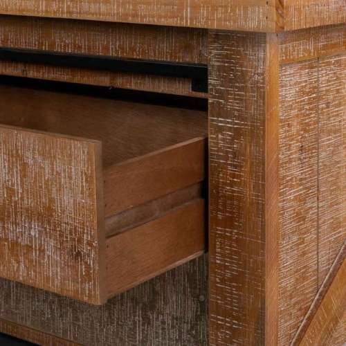 Stolić za dnevni boravak Alexandra House Living Željezo Jelovina Drvo MDF 60 x 48 x 120 cm Cijena