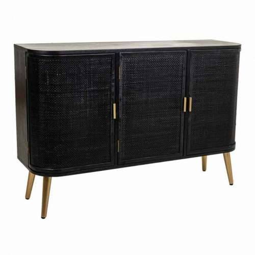 Ormarić za hodnik Alexandra House Living Crna Drvo MDF 37 x 80 x 118 cm Cijena