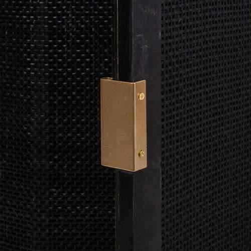 Ormarić za hodnik Alexandra House Living Crna Drvo MDF 37 x 80 x 118 cm Cijena