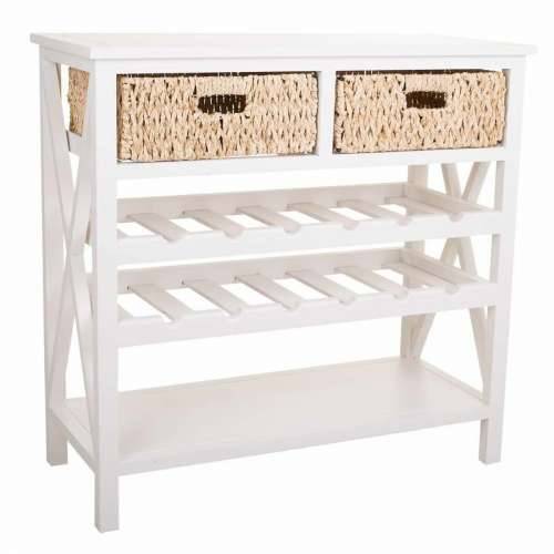 Ormarić za hodnik Alexandra House Living Bijela Uže Drvo MDF 86 x 38 x 88 cm Cijena