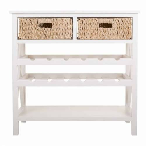 Ormarić za hodnik Alexandra House Living Bijela Uže Drvo MDF 86 x 38 x 88 cm Cijena