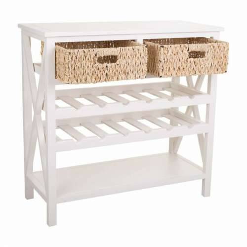 Ormarić za hodnik Alexandra House Living Bijela Uže Drvo MDF 86 x 38 x 88 cm Cijena