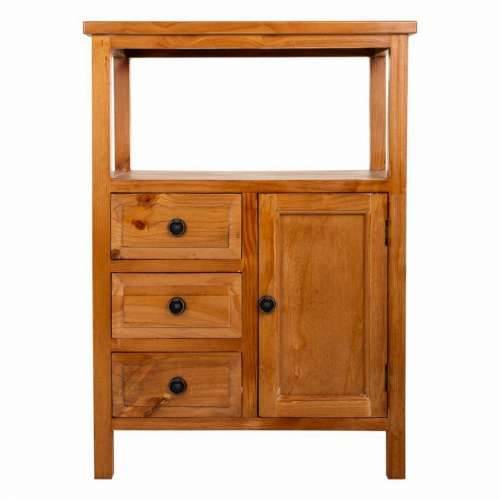 Ormarić za hodnik Alexandra House Living Smeđa borovina Drvo MDF 90 x 37 x 64 cm Cijena