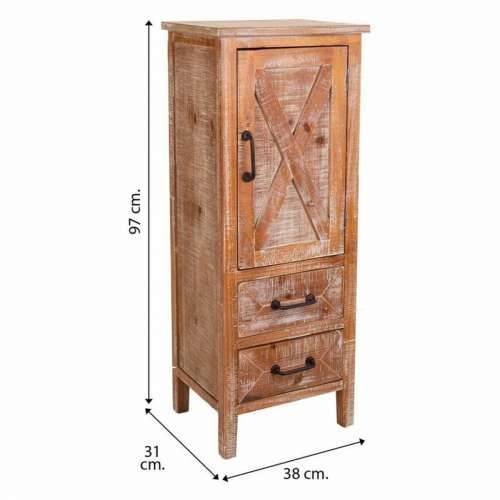 Ormarić Alexandra House Living borovina Drvo MDF 31 x 97 x 38 cm Cijena