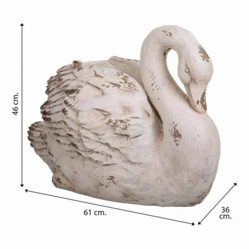 Tegla za biljke Alexandra House Living Swan Kaljeno Staklo magnezij 36 x 46 x 61 cm Cijena