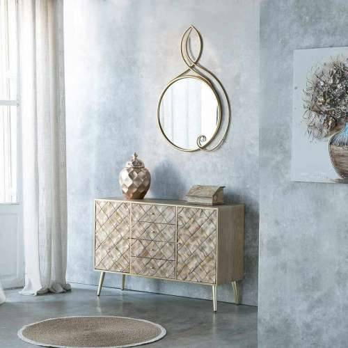 Ormarić za hodnik Alexandra House Living Smeđa Paulovnija 40 x 81 x 120 cm Cijena