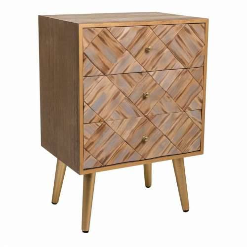 Noćni ormarić Alexandra House Living Smeđa 35 x 65 x 44 cm Cijena