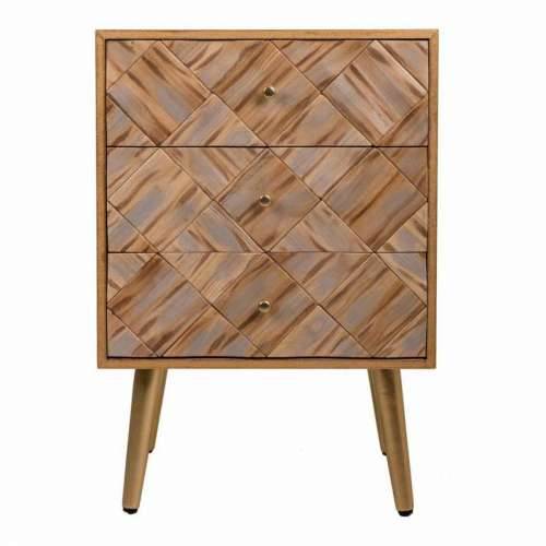 Noćni ormarić Alexandra House Living Smeđa 35 x 65 x 44 cm Cijena